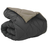 Duvet Invernale Grigio chiaro e Antracite 140 x 200 cm