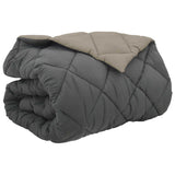Duvet Invernale Grigio chiaro e Antracite 200 x 240 cm