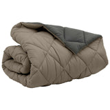 Duvet Invernale Grigio chiaro e Antracite 200 x 240 cm