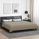 Duvet Invernale Grigio chiaro e Antracite 240 x 260 cm