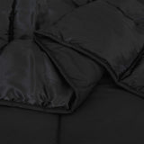 Duvet Estivo Nero 135 x 220 cm Satin e Micropile