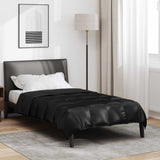 Duvet Estivo Nero 135 x 220 cm Satin e Micropile