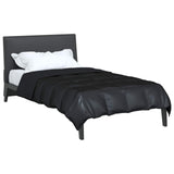 Duvet Estivo Nero 135 x 220 cm Satin e Micropile