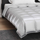 Duvet Estivo Argento 200 x 200 cm Satin e Micropile