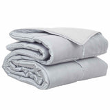 Piumone Completo Annuale Argento 135 x 200 cm Satin e Micropile