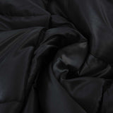 Duvet Invernale Nero 140 x 220 cm Satin e Micropile