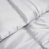 Duvet Invernale Argento 135 x 200 cm Satin e Micropile