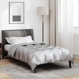 Duvet Invernale Argento 135 x 200 cm Satin e Micropile