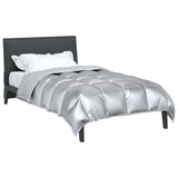 Duvet Invernale Argento 135 x 200 cm Satin e Micropile