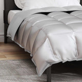Duvet Invernale Argento 155 x 220 cm Satin e Micropile