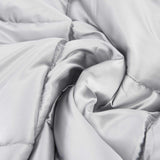 Duvet Invernale Argento 200 x 220 cm Satin e Micropile