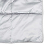 Duvet Invernale Argento 200 x 220 cm Satin e Micropile
