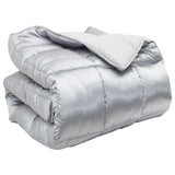 Duvet Invernale Argento 200 x 220 cm Satin e Micropile