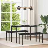 Tavoli da pranzo 110 x 55 x 75 cm METALLO Rettangolare