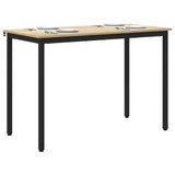 Tavoli da pranzo 110 x 55 x 75 cm METALLO Rettangolare
