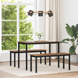Tavoli da pranzo 110 x 55 x 75 cm METALLO Rettangolare