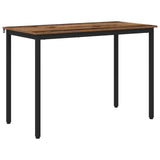Tavoli da pranzo 110 x 55 x 75 cm METALLO Rettangolare