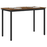 Tavoli da pranzo 110 x 55 x 75 cm METALLO Rettangolare