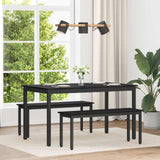 Tavoli da pranzo 140 x 80 x 75 cm METALLO