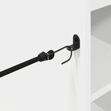 Armadio per Golf con ruota Tinta unita Bianco 120 x 45 x 98 cm