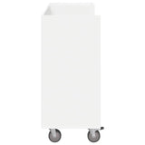 Armadio per Golf con ruota Tinta unita Bianco 120 x 45 x 98 cm