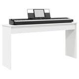 Supporto per Tastiera Bianco 130 x 32 x 64 cm Legno truciolato