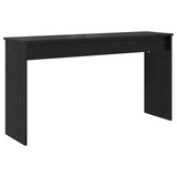 Supporto per Tastiera Rovere Nero 120 x 32 x 64 cm