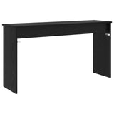 Supporto per Tastiera Rovere Nero 120 x 32 x 64 cm