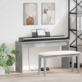 Supporto per Tastiera Grigio cemento 120 x 32 x 64 cm