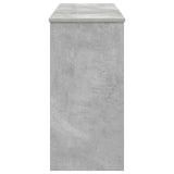Supporto per Tastiera Grigio cemento 120 x 32 x 64 cm