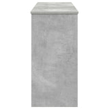 Supporto per Tastiera Grigio cemento 120 x 32 x 64 cm
