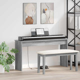 Supporto per Tastiera Grigio Sonoma 120 x 32 x 64 cm