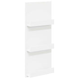 Scaffale per riviste Bianco 43 x 11 x 102 cm Legno truciolato