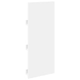 Scaffale per riviste Bianco 43 x 11 x 102 cm Legno truciolato