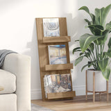 Scaffale per riviste Rovere artigianale 43 x 11 x 102 cm