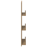 Scaffale per riviste Rovere artigianale 43 x 11 x 102 cm