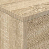 Scaffale per riviste Rovere Sonoma 70 x 41 x 126 cm