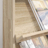 Scaffale per riviste Rovere Sonoma 70 x 41 x 126 cm