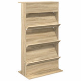 Scaffale per riviste Rovere Sonoma 70 x 41 x 126 cm