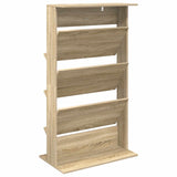 Scaffale per riviste Rovere Sonoma 70 x 41 x 126 cm