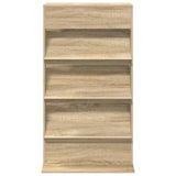 Scaffale per riviste Rovere Sonoma 70 x 41 x 126 cm