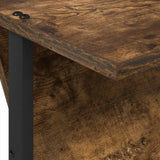 Scaffale per riviste Rovere fumé 68 x 40 x 123.5 cm