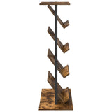 Scaffale per riviste Rovere fumé 68 x 40 x 123.5 cm