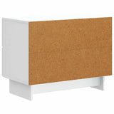 Armadio da Notte con cassetto Bianco 62 x 34,5 x 47,5 cm