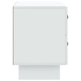 Armadio da Notte con cassetto Bianco 62 x 34,5 x 47,5 cm