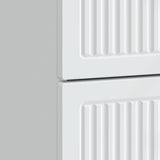 Armadio da Notte Bianco 43 x 41 x 66,5 cm Legno ingegnerizzato