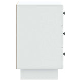 Armadio da Notte Bianco 43 x 41 x 66,5 cm Legno ingegnerizzato