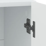 Armadio da Notte Bianco 43 x 34,5 x 50 cm Legno ingegnerizzato