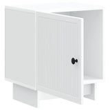 Armadio da Notte Bianco 43 x 34,5 x 50 cm Legno ingegnerizzato