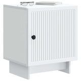 Armadio da Notte Bianco 43 x 34,5 x 50 cm Legno ingegnerizzato